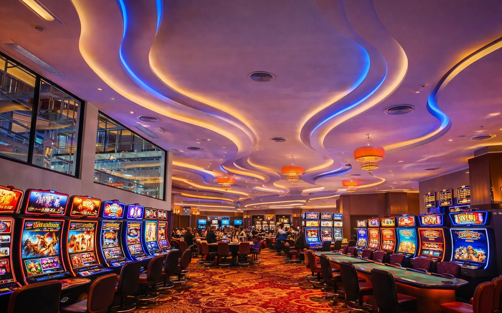 Suasana permainan digital untuk menjelajahi ruang bingo